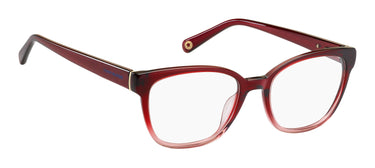 Premium Women Tommy Hilfiger Eyeglasses: TH 1840 - Red(2) - SpecSMART Eye Clinic (Diagonal View)